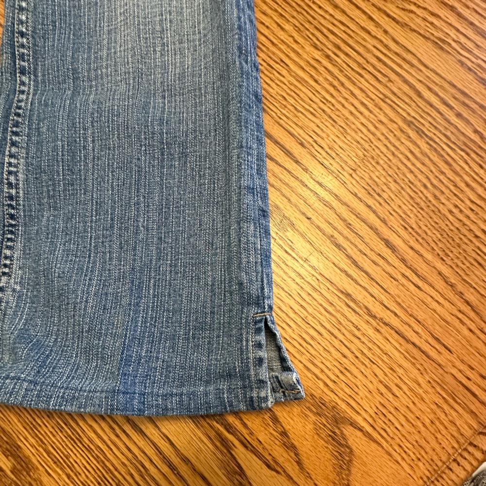 Low Rise Boot Leg Jeans - Picture 3 of 4